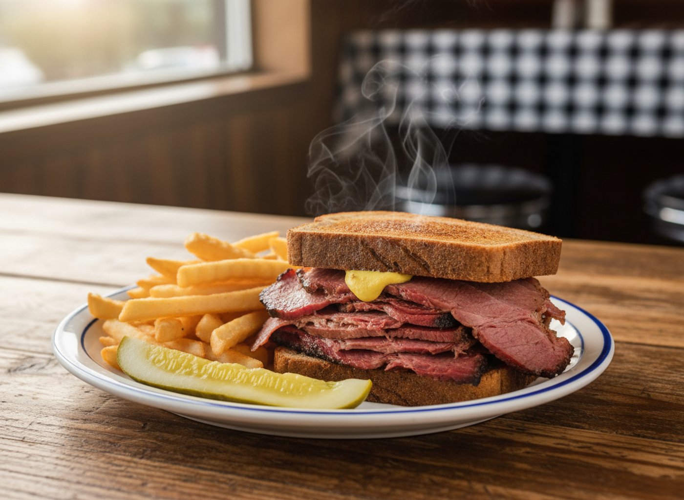 Sandwich smoked-meat